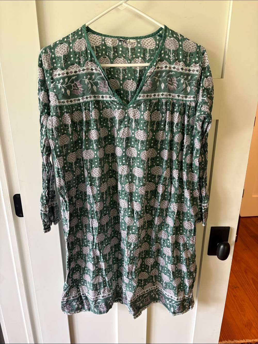 SZ block prints x J Crew tunic dress